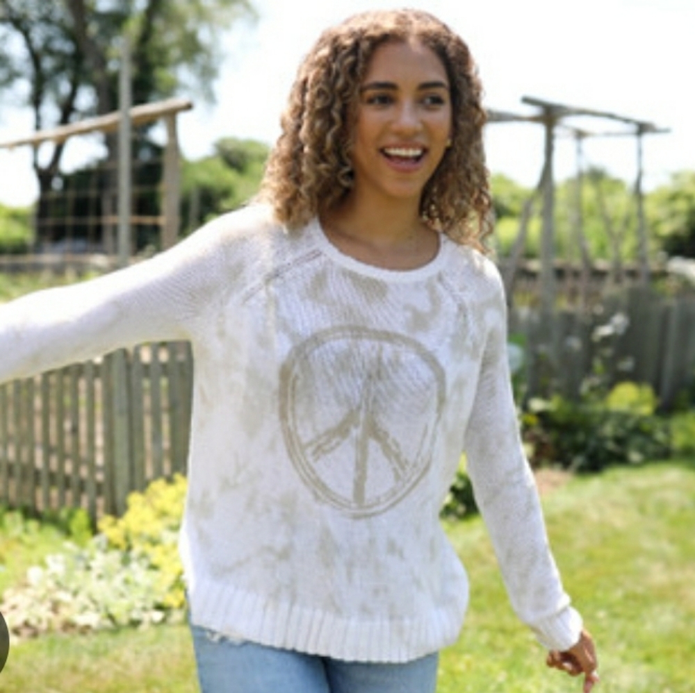 Wooden Shipp peace sweater
